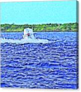 Atlantis The Submarine - Impressionism Canvas Print