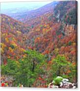 Autumn Colors Panorama Canvas Print