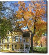 Autumn In Bay View Canvas Print