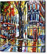 Autumn In London Canvas Print