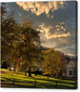 Autumn In New England Canvas Print