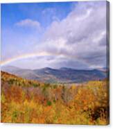 Autumn Rainbow Canvas Print