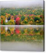 Autumn Reflections, Eaton, Nh. Canvas Print