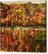 Autumn Swamp Canvas Print