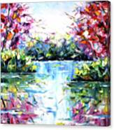 Autumnal Lake Canvas Print