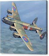 Avro Lancaster Canvas Print