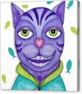 Badboy Cat Canvas Print