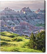 Badlands National Park Early Morning Ii Canvas Print