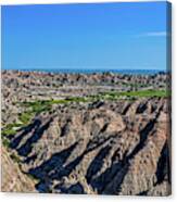 Badlands Planet Canvas Print