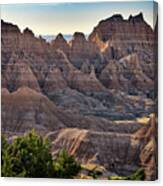 Badlands Vii Canvas Print