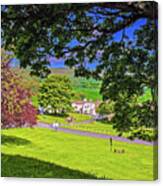 Bainbridge Village Green Canvas Print