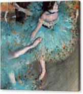 Ballerina On Pointe Canvas Print