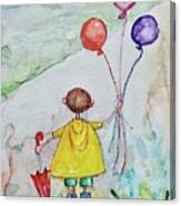 Balloon Boy Canvas Print