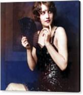 Barbara Stanwyck - Ziegfeld Girl Canvas Print