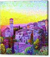Basilica Of St. Francis Of Assisi Canvas Print