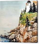 Bass Harbor Head Light Station Canvas Print