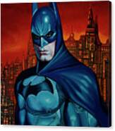 Batman Portrait Art Canvas Print