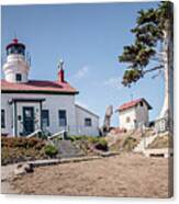 Battery Point Lighthouse Panorama Canvas Print