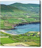 Beach At Feohanagh And The Dingle Peninsula Canvas Print