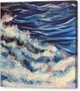 Beached By The Moon 24 X 48 Canvas Print