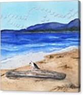 Beachwalk Views Carpinteria Canvas Print