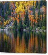 Bear Lake Autumn Reflections Canvas Print