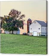 Beautiful Barn Beautiful Field Canvas Print