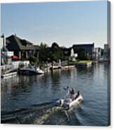 Beautiful New England Harbor Canvas Print