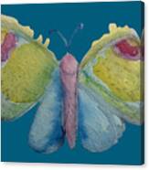 Beautiful Pastel Butterfly Canvas Print