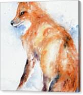 Becca The Fox Canvas Print