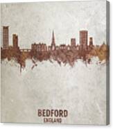Bedford England Skyline #14 Canvas Print