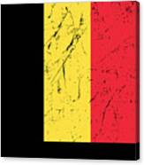 Belgium Flag Canvas Print