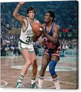 Bernard King And Kevin Mchale Canvas Print