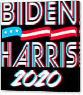 Biden Harris For President 2020 Canvas Print
