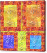 Big Square Designs Batik 5 Canvas Print