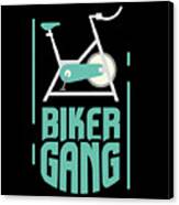 Biker Gang Funny Spin Saying Gym Workout Spinning Class Gift Tank Top