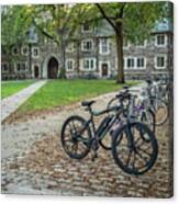 Bikes At Princeton University Canvas Print