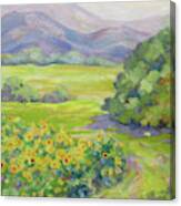 Biltmore Sunflowers Canvas Print