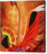 Bird - Flamingo - Flamengo Dancer Canvas Print