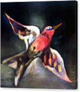 Bird Flying Solo 0130 Canvas Print