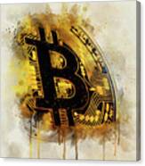 Bitcoin Era V Canvas Print
