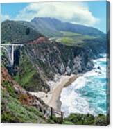 Bixby Bridge In Big Sur California Canvas Print