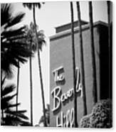 Black California Series - The Beverly Hills Canvas Print