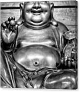 Black China Series - Big Buddha Canvas Print