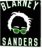 Blarney Sanders 2020 Bernie St Patricks Day Canvas Print