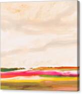 Blooming Landscape- Art By Linda Woods Canvas Print