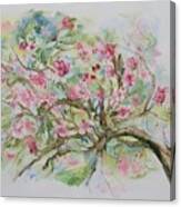 Blooming Tree Canvas Print