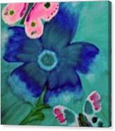 Blue Blossom Canvas Print
