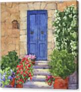 Blue Door #21 Canvas Print
