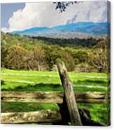 Blue Ridge Mountains Nc Canvas Print